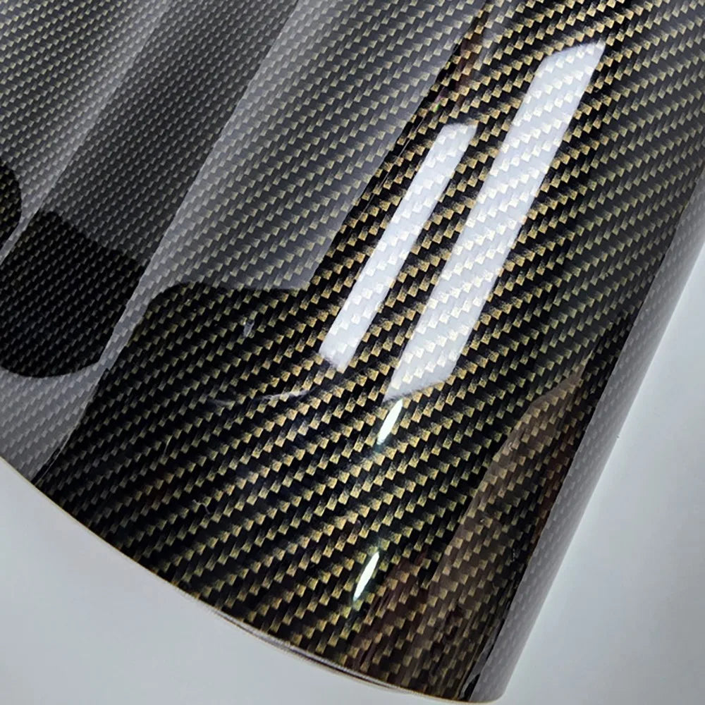 Carbon Fiber Vinyl Wrap Film – 3D/6D Matte & Gloss Forged Carbon Sticker for Car & Motorcycle (50x30cm)