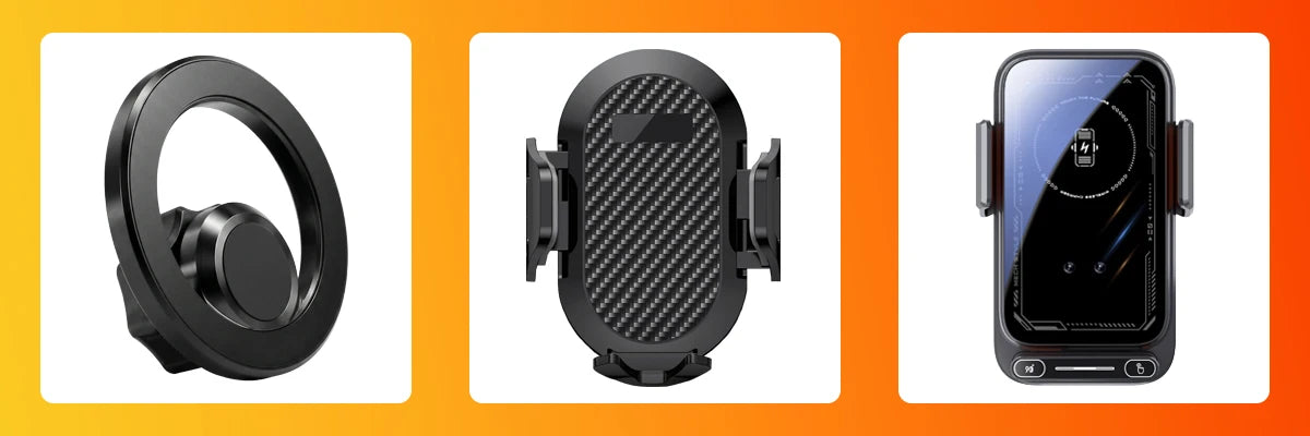 Magnetic Phone Mount with Wireless Charging for Ford F-150 Raptor 2019–2020