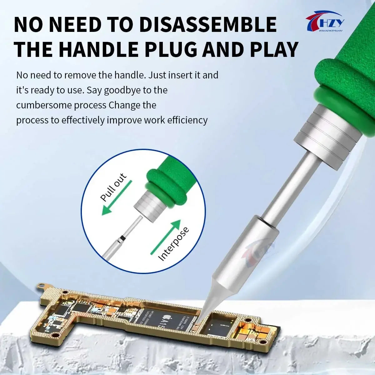 OEM C245 Series Soldering Iron Tip 773/774/710/912/766/931/966Tips Universal T245 Handle for T245 Soldering Station Phone Repair