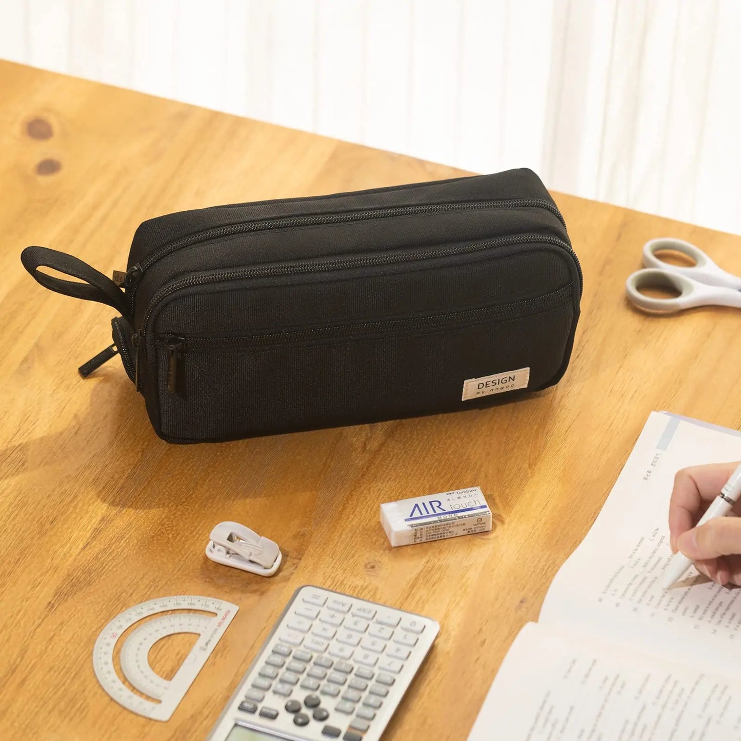 Large Capacity Multi-Functional Pencil Case for Students
