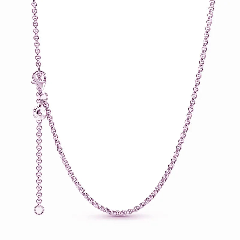 925 Silver Heart & Bow Necklace - Exquisite Women's Jewelry Gift
