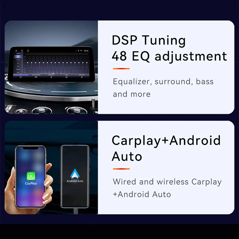 12.3" Car Stereo with Apple CarPlay & Android Auto, Compatible with Toyota Prado LC250 (2024-2025)