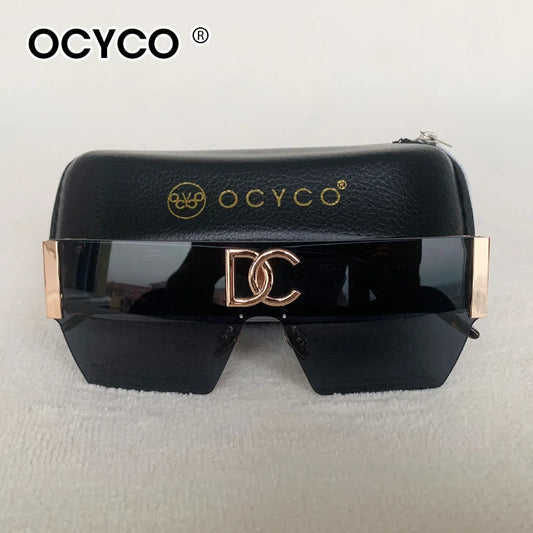 OCYCO Oversized Square Sunglasses — Gradient Lens, UV400