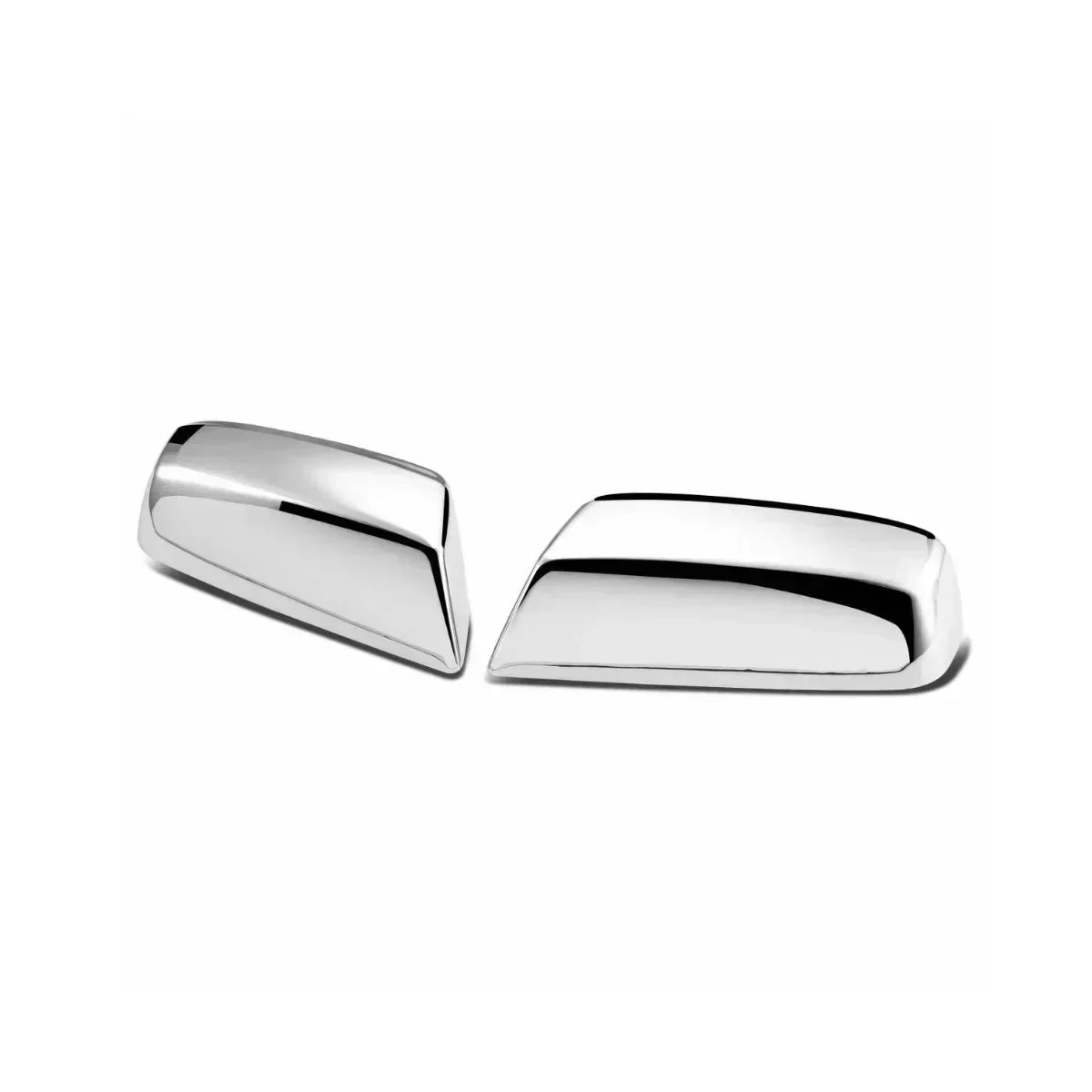 Snap-On Mirror Covers, Chrome or Gloss Black — Chevrolet Silverado & GMC Sierra 1500 (2014–2018) / 2500HD·3500HD (2015+)