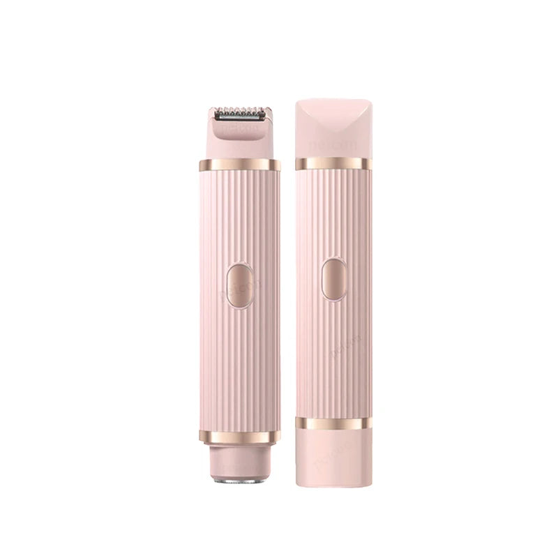 Electric Razors for Women Waterproof  Bikini Trimmer Face Shaver for Underarms Legs Ladies Body Trimmer Hair Removal Pink Purple