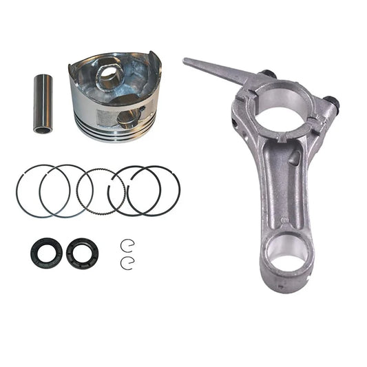 68MM Piston Ring Connecting Rod Kit For Honda GX160 5.5HP GX200 6.5HP 168F Oil Seal Water Pump Generator Engine