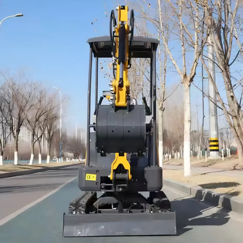 Mini Excavator 1.5 Ton 1.8 Ton Customized Free Shipping Multi-function Mini Bagger Digger Small Crawler Farm Excavators Garden