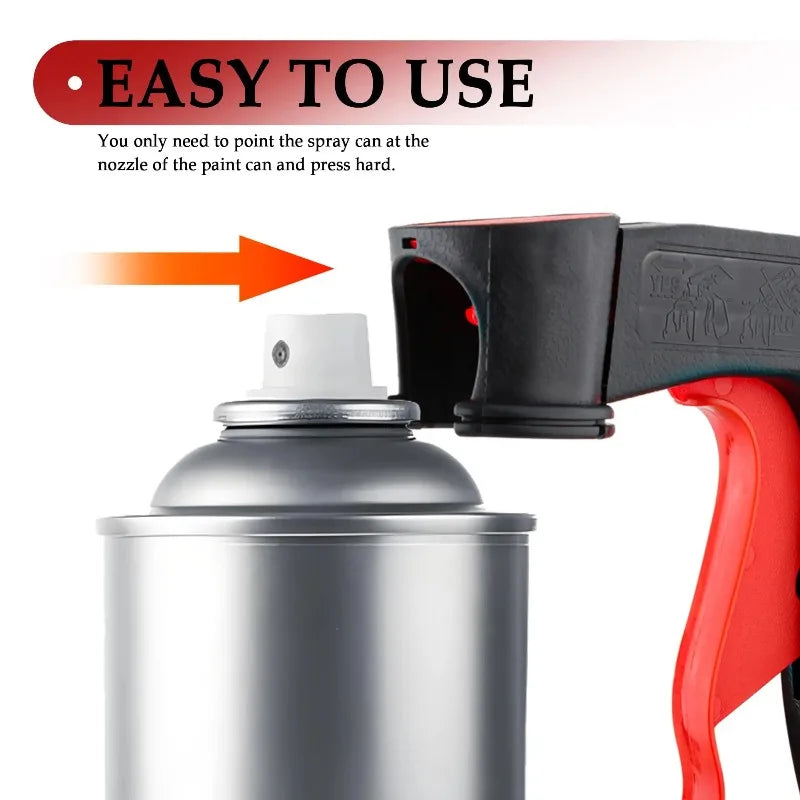 Reusable Car Spray Trigger Handle DIY Paint Sprayer for Car Body Repair Convert Spray Can into Paint Sprayer Tool