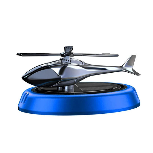 Solar-Powered Rotating Helicopter Car Air Freshener - photo 6