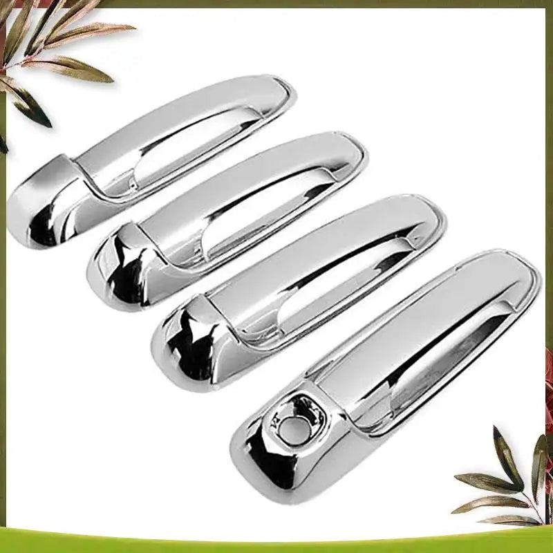 8-Piece Chrome Door Handle Cover Trim - Dodge Ram 1500/2500/3500 2002-2009