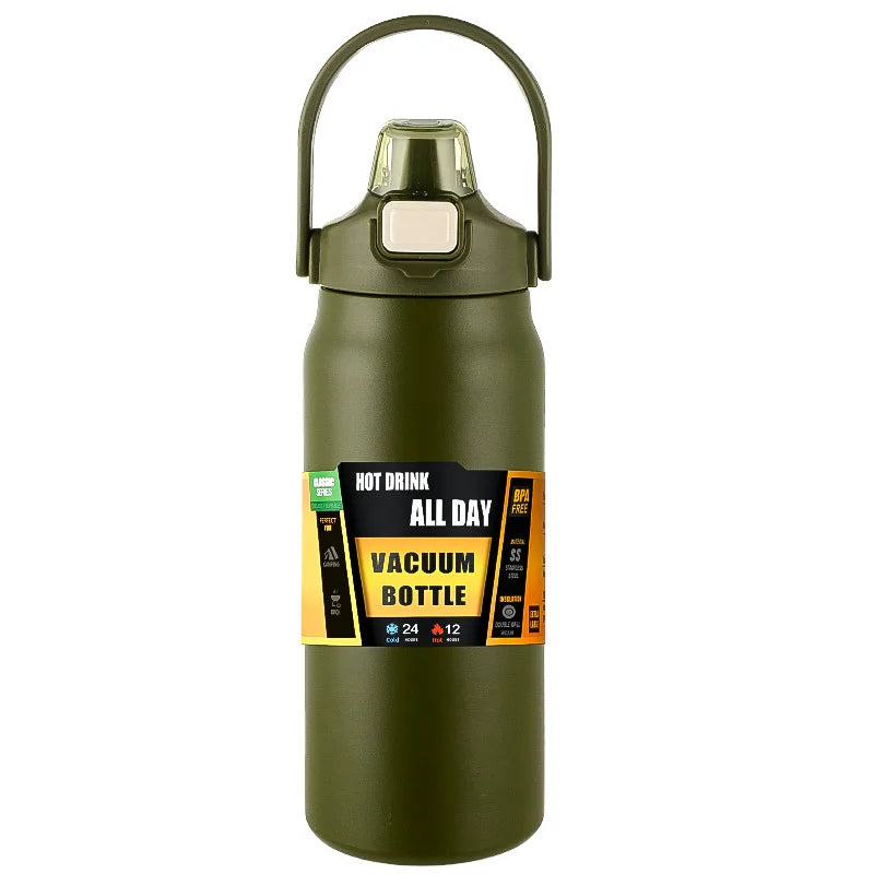 Stainless Steel Insulated Tumbler with Straw - Hot and Cold Travel Mug - photo 10