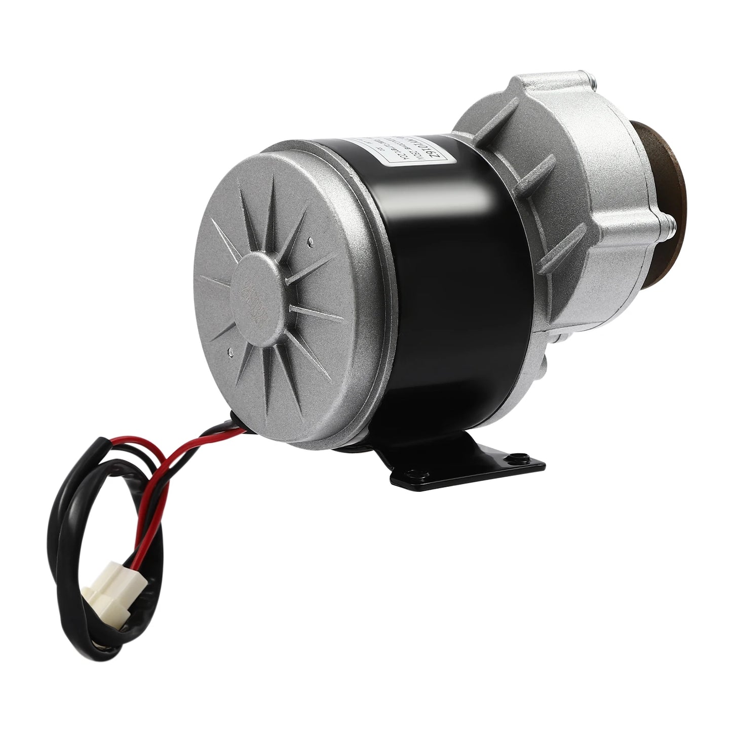 12V 250W Gear Reduction Electric Motor with Belt Pulley DC Motors Reductor for E‑bike Scooter