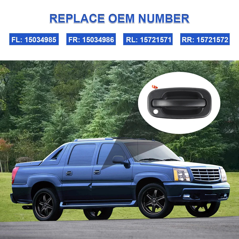 15034985 Car Outside Exterior Door Handle 15721571 For Chevy Silverado 1999 2000 2001 2002 2003 2004 2005 2006 Auto Accessories