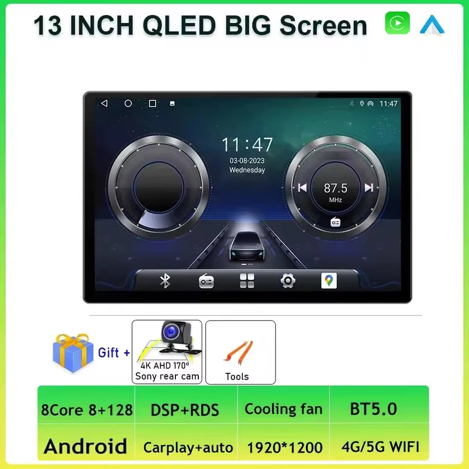 Android Car Stereo for Peugeot 3008, 4008 & 5008 (2017–2020) — CarPlay, Android Auto, GPS Navigation