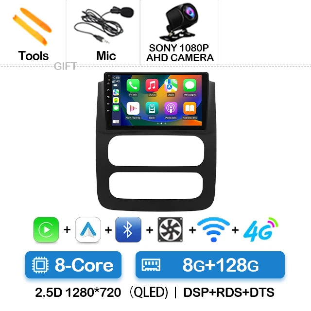 Android Car Radio & GPS Navigation Head Unit — Dodge RAM 1500/2500/3500 (2002-2005)