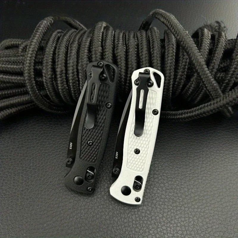Multi Colors 535/533 BM Outdoor Camping Folding Pocket Knife Drop Point Blade Nylon Fiber Handle High Hardness Utility Knives