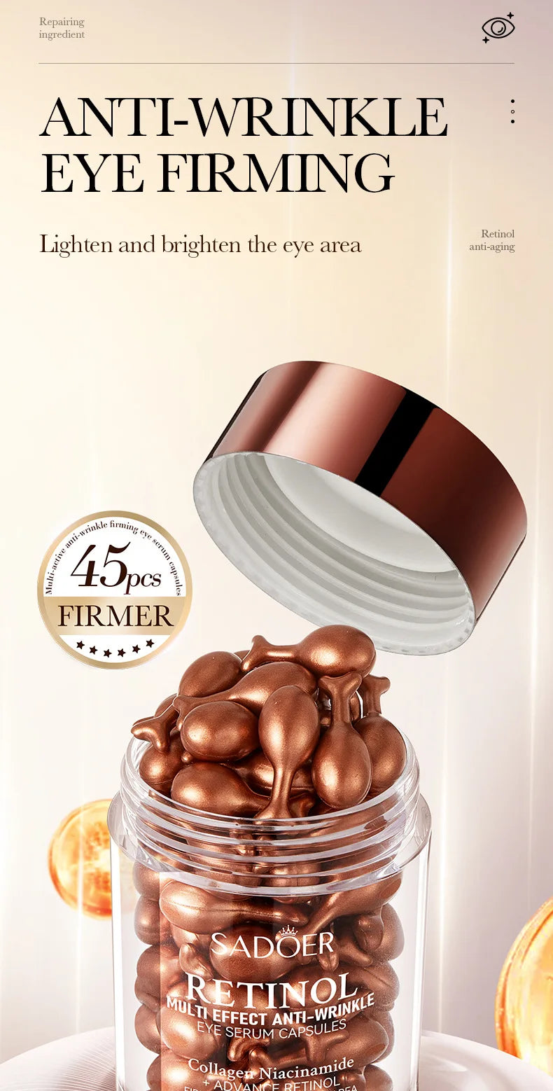 Retinol Anti Wrinkle Firming Capsule Cream Moisturizing Face Cream