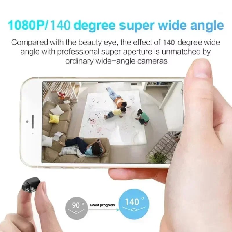 X5 Mini Security Camera — 1080P Night Vision Wireless Monitor
