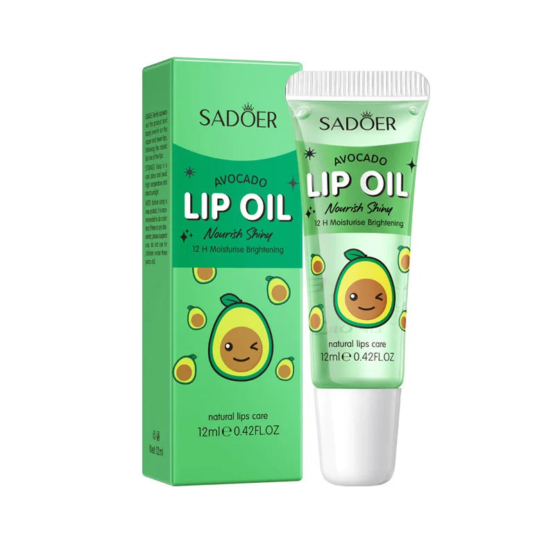 SADOER Strawberry Peach Lip Scrub Exfoliating Dead Skin Removal Dark Lip Fading & Moisturizing Hydrating Lip Balm Oil