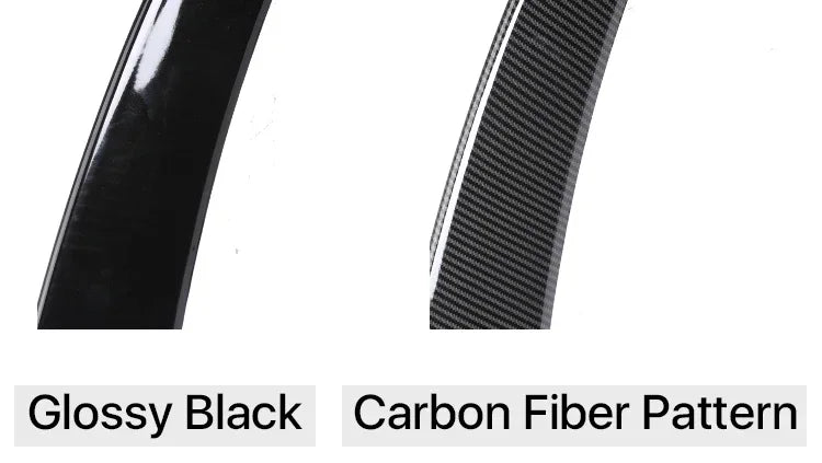 Carbon Fiber Rear Bumper Lip Trunk Wing MP M4 PSM Style Roof Spoiler Kit For BMW 3 Series F30 F31 F35 2026-2026 Gloss Black