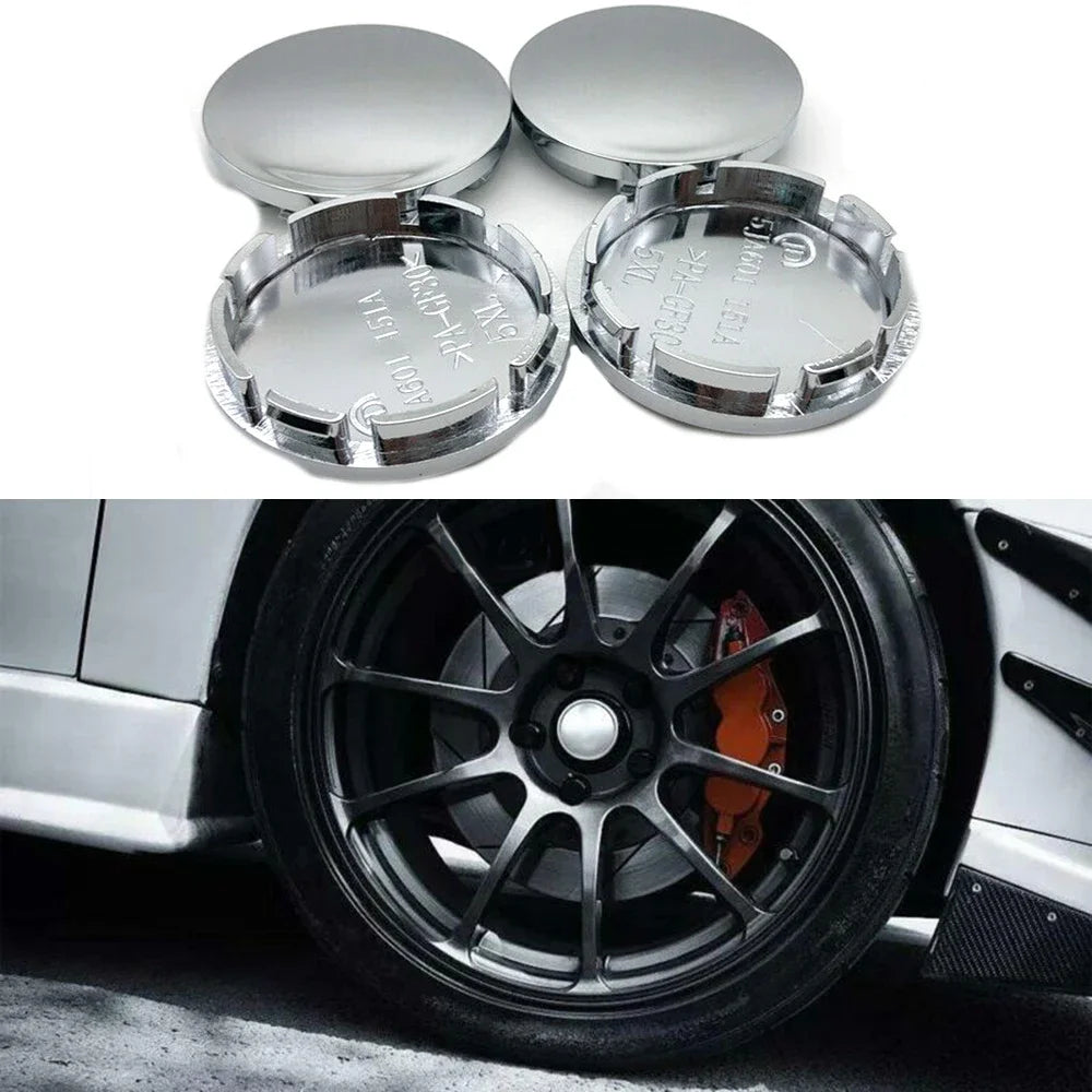 4Pcs 56mm Car Wheel Center Cap Universal Wheel Center Conversion Hub Car Emblem Badge Logo Wheel Center Label