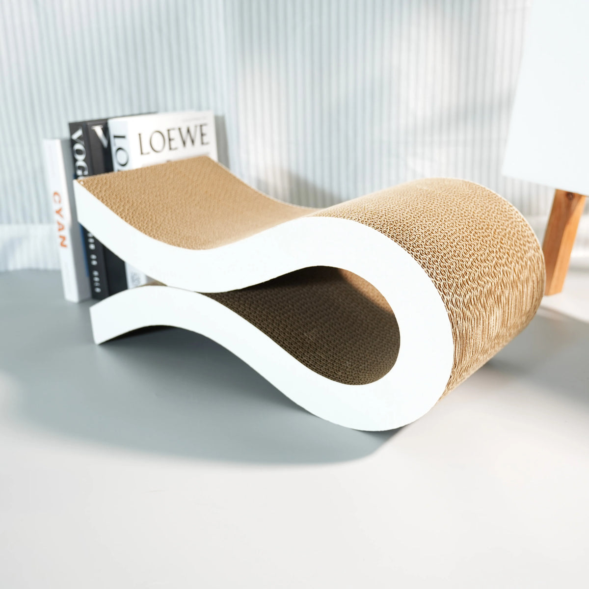 Cardboard Cat Lounger & Scratching Bed - Recliner Scratcher – photo 4