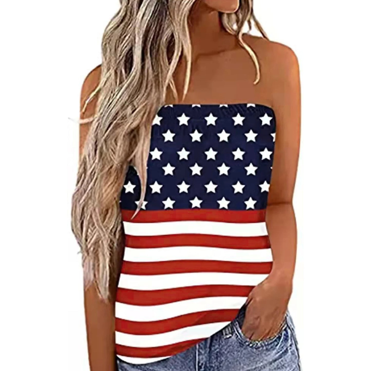 2026 Women Sexy Tube Top Summer Women Casual Tank Crop Tops Solid Color Elastic Design Backless Breathable Strapless Tops