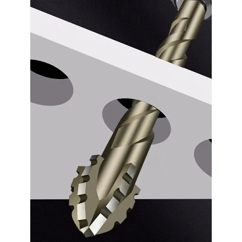 7 Pc Carbide Serrated Drill Bit Set for Tile, Glass & Stone