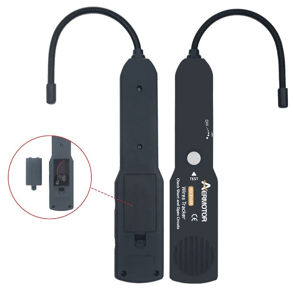 AER Automotive Short Cable Tracker Open Wire Finder Same As EM415PRO Find Car Short Circuit Wire Universal DC 6-42V