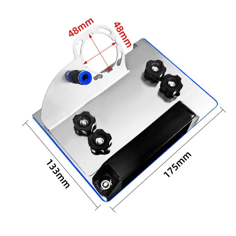 Universal 100 Type Angle Grinder Stand for Tile 45°Chamfer Cutting,Special Precision Cutting Bracket.Tile Chamfer Fixed Holder