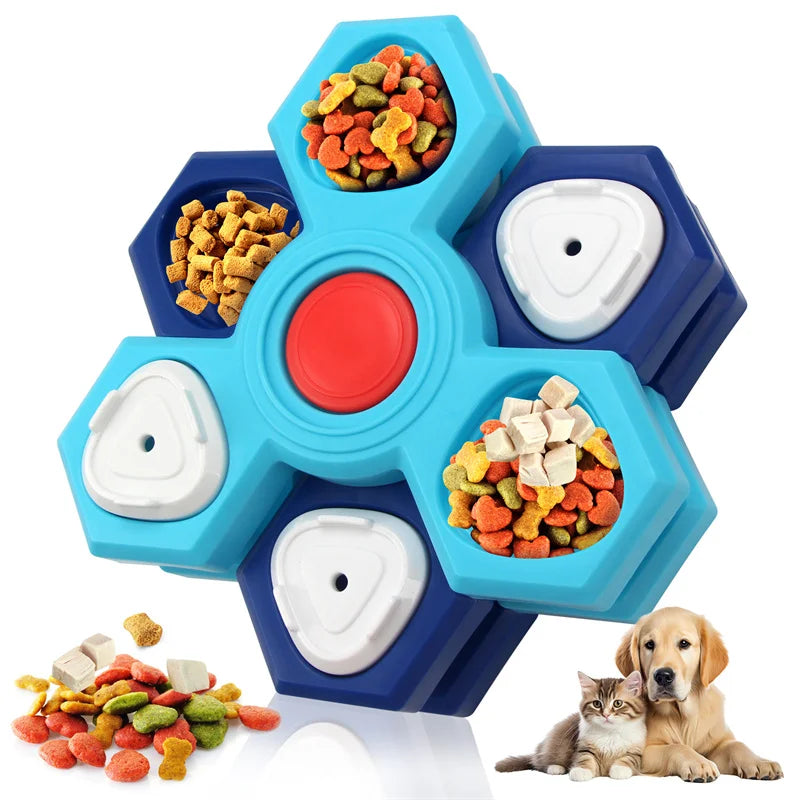 Dog Puzzle Feeding Tray - Slow Food Interactive Training Toy – photo 7