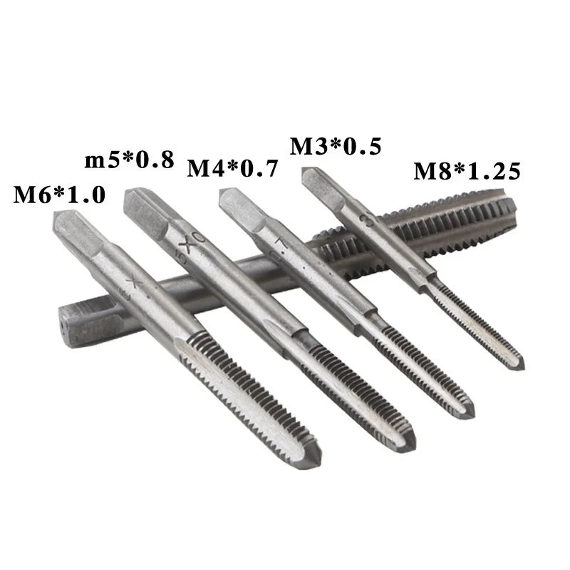 6 in 1 Ratchet T Tap Adjustable Holder Wrench With M3-M8 Screw Machine Hand Tool Thread Metric Plug T-shaped Tapping Tools