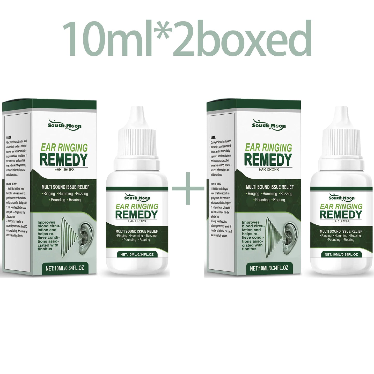 Herbal Ear Cleansing Drops — Gentle Earwax Softening & Ear Care