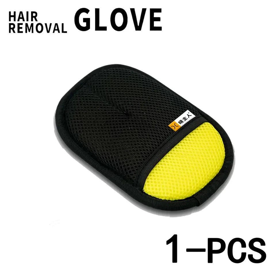 Two-Way Electrostatic Pet Hair Removal Glove – Static Brush for Cat & Dog Fur on Clothes & Furniture | 1–2 Pack