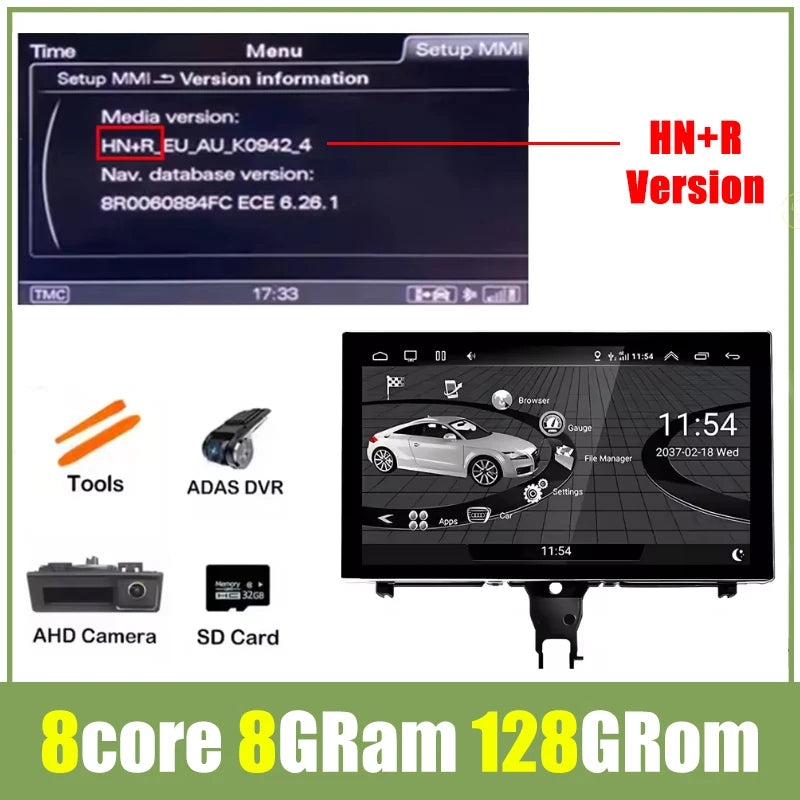 9" Android Car Stereo for Audi A6 C7 & A7 (2012–2018) — CarPlay, Android Auto, GPS, Bluetooth, WiFi