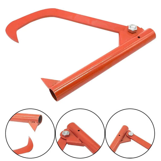 Stainless Steel Firewood Puller - Heavy-Duty Wood Handling Tool - photo 2
