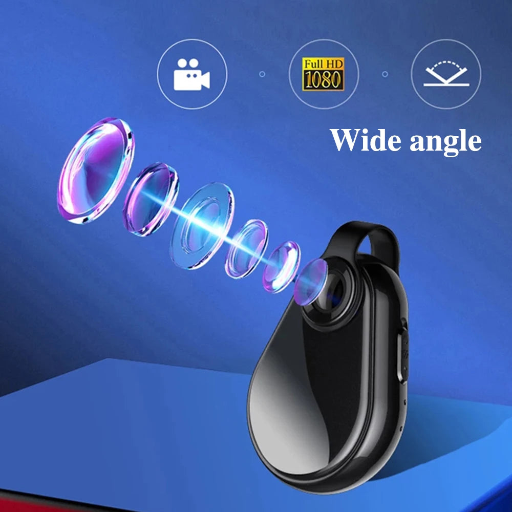 1080P Wearable Video & Voice Recorder — Portable Necklace DV