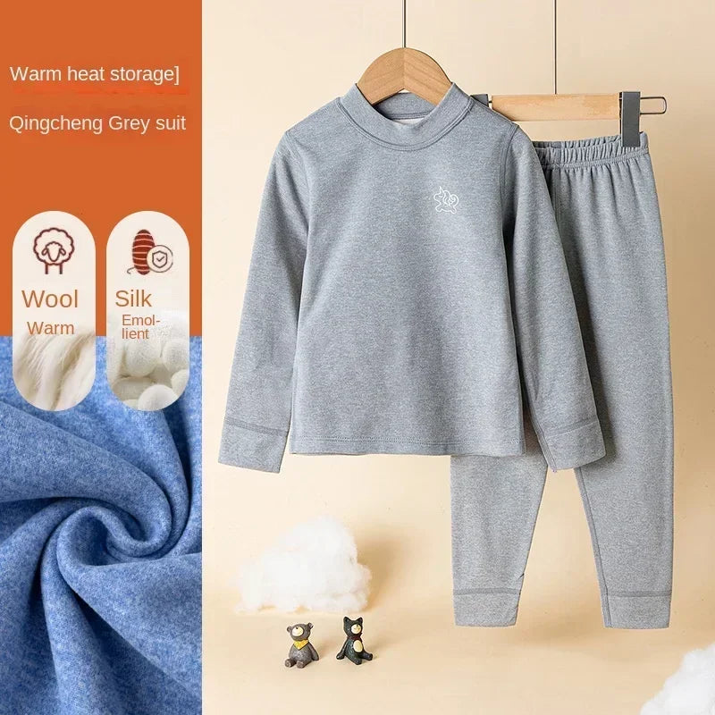 Teens and Kids Thermal Underwear Set - Soft Two-Piece Loungewear - photo 10