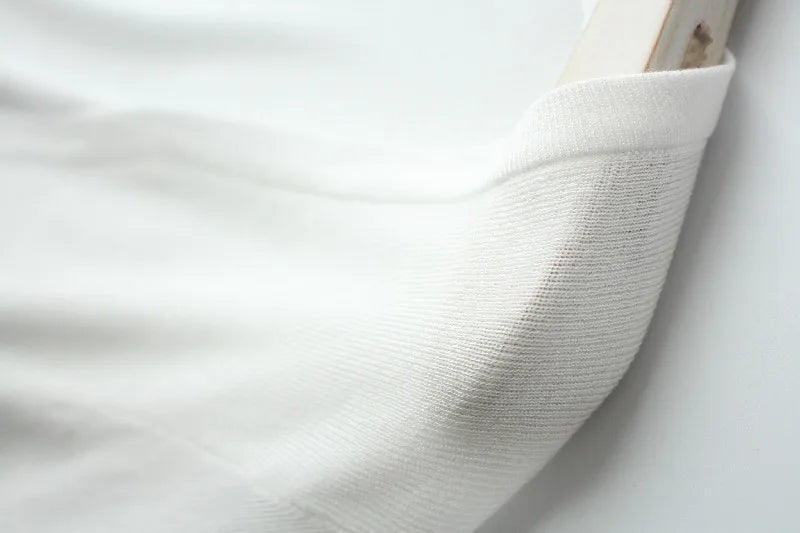 Women's short sleeve knit cardigan, cropped — view 3 of 16