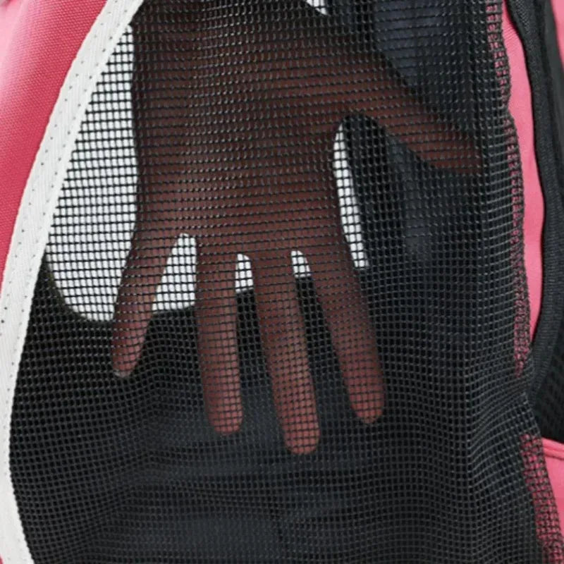 Breathable Dog Carrier Backpack - Portable Travel Pet Bag – photo 5