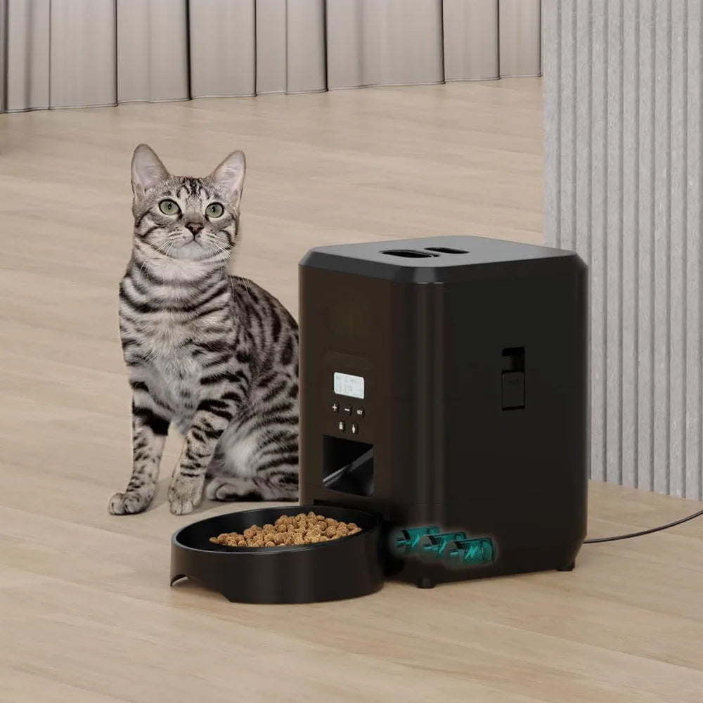 Automatic Pet Feeder - Timed Portions for Cats & Dogs – photo 2