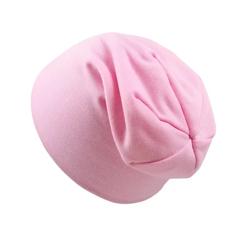Kids Solid Knit Beanie 0-4 Years - Windproof Hip Hop Cap - photo 7