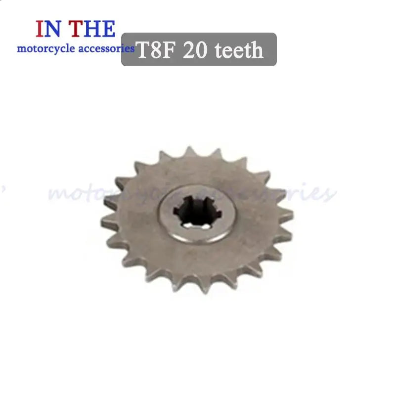Motorcycle T8F 11/14/17/20T Teeth Transmission Reduction Gear Box For 47cc49cc Mini Motor Pocket Bike 2 Stroke Engine Parts Liya