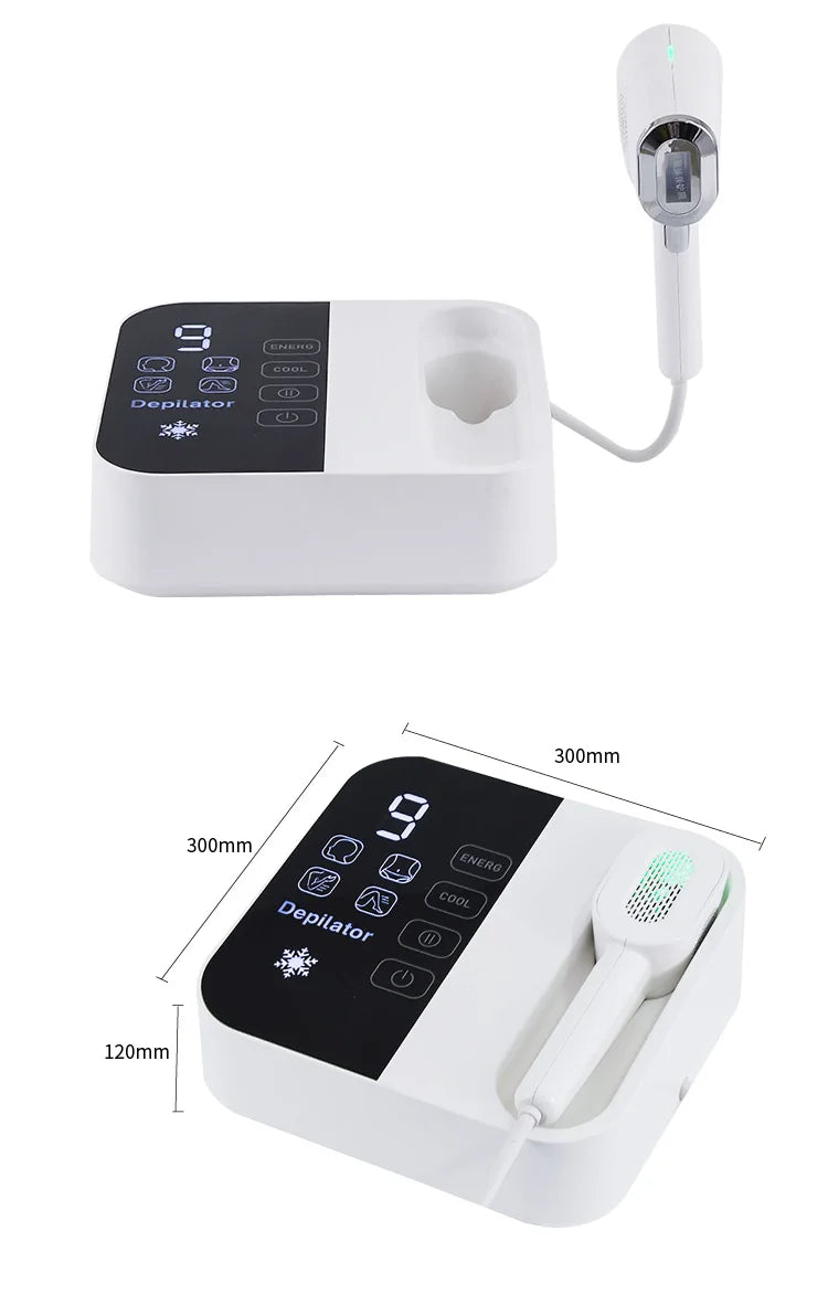 IPL Laser Hair Removal Device  Beauty Salon Grade Home Hair Remover Device with Cooling System, IPL Body Painless Laser Hai