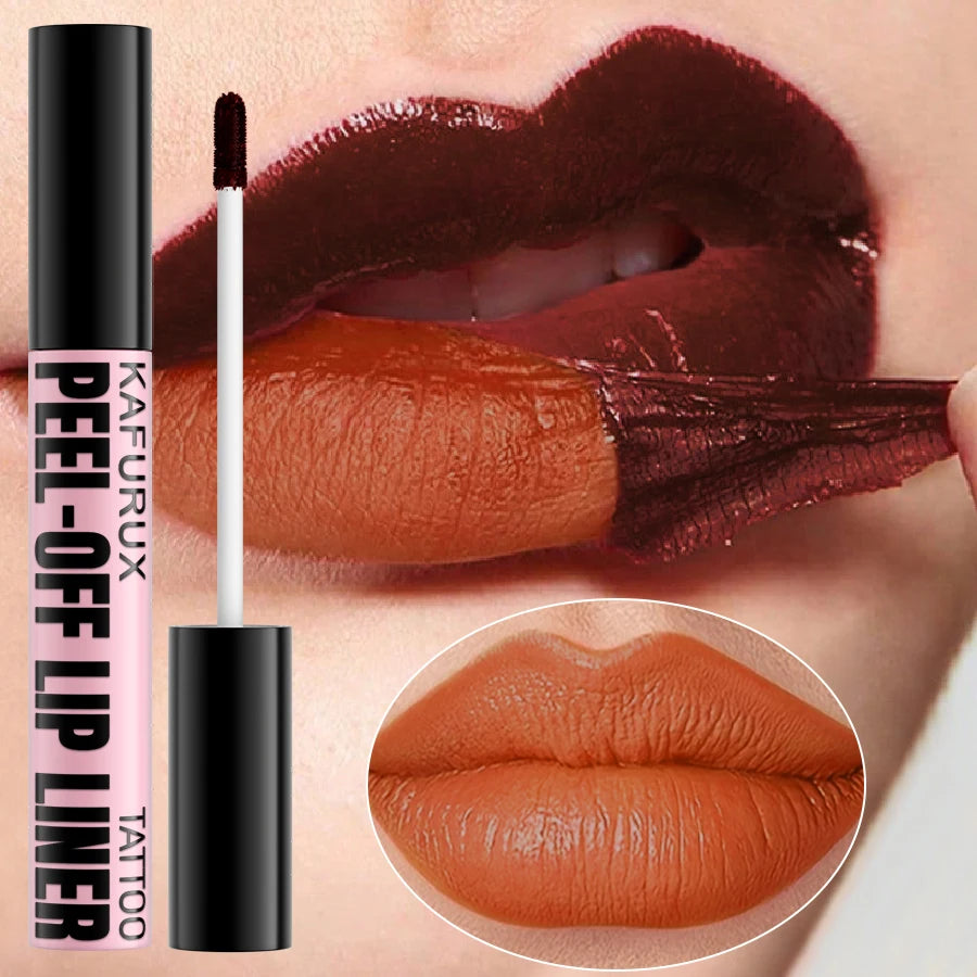 7 Colors Waterproof Peel Off Lip Stain - Long Lasting Lip Tint