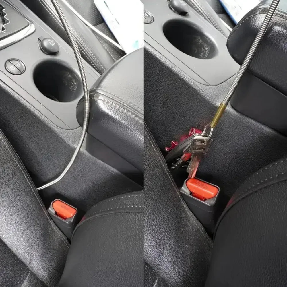 Flexible Magnetic Pickup Tool with Strong Suction Rod - Bendable for Auto Repair/Sink Drain & Multi-Purpose Use