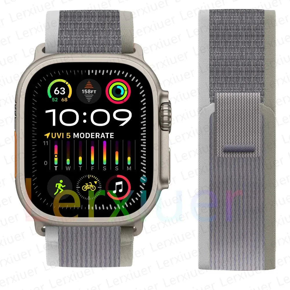 trail loop For apple watch ultra 3 2 Band 49mm 44mm 40mm 45mm 41mm 42mm correa bracelet iWatch series 7 se 8 9 10 11 46mm straps