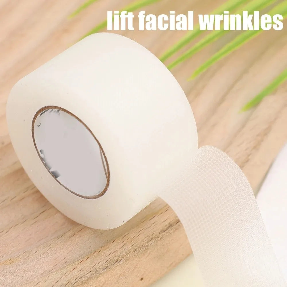 New 8M/Roll PE Facial Tape Professional Lift Wrinkles Cosplay Makeup Tape Transparent Beauty Makeup Tool V-Line Face Lift Tape