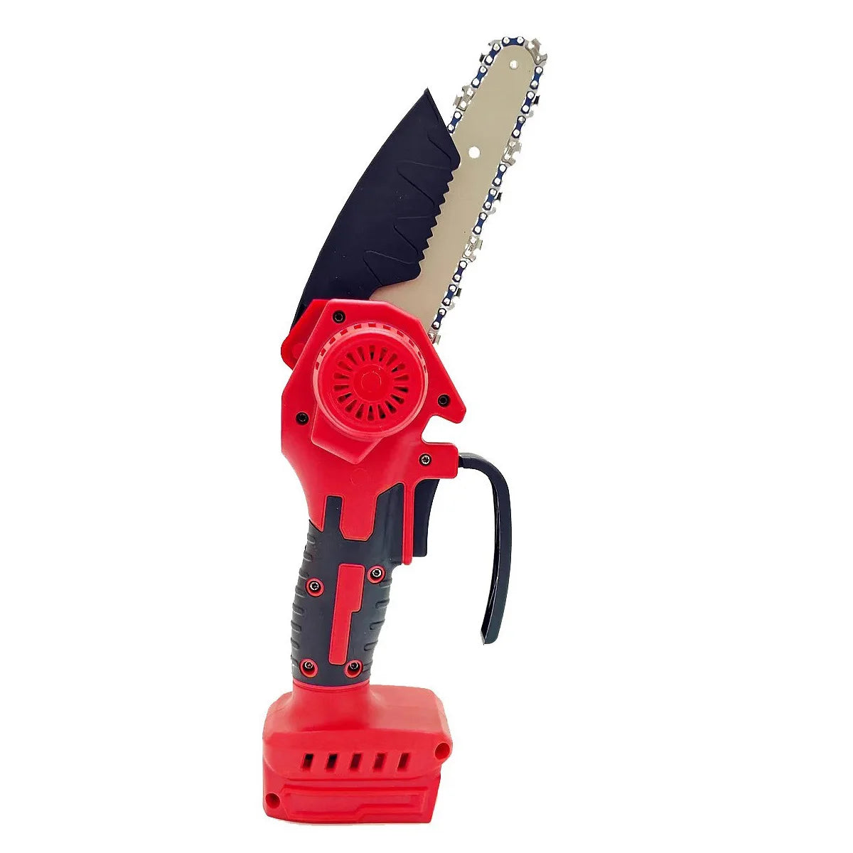 For Milwaukee 18V Battery Mini Chainsaw Woodworking with Handheld Electric 6 inch Logging Sawzall Portable Chainsaw Power Tool