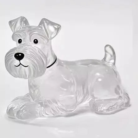 Lovely Dog Hair Storage Keychain Pendant for Bags, Couples Car Keys, Unique Jewelry Souvenir Gift Decoration Accessories Set